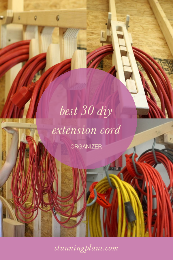 Best 30 Diy Extension Cord organizer Home, Family, Style and Art Ideas